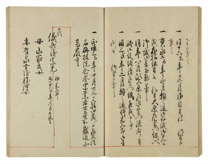 諸士系譜　巻之51　に之部2 - ページ 41