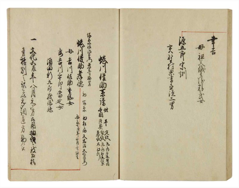 諸士系譜　巻之51　に之部2 - ページ 54