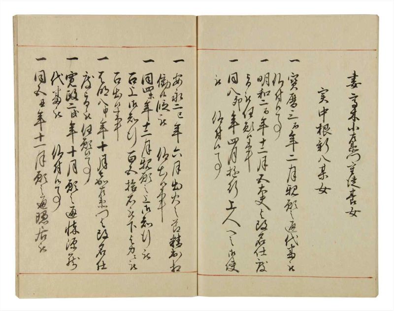 諸士系譜　巻之51　に之部2 - ページ 74