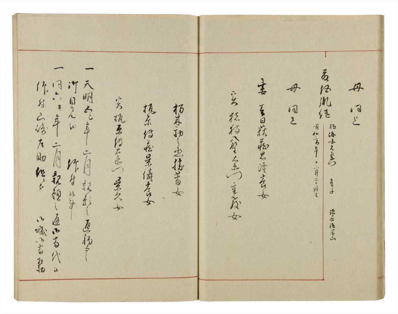 諸士系譜　巻之52　に之部3 - ページ 28