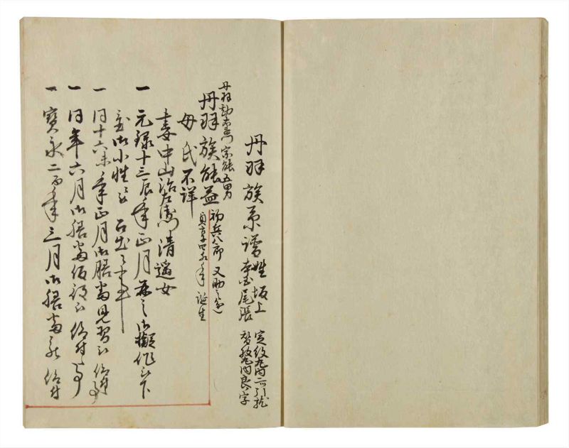 諸士系譜　巻之53　に之部4 - ページ 23