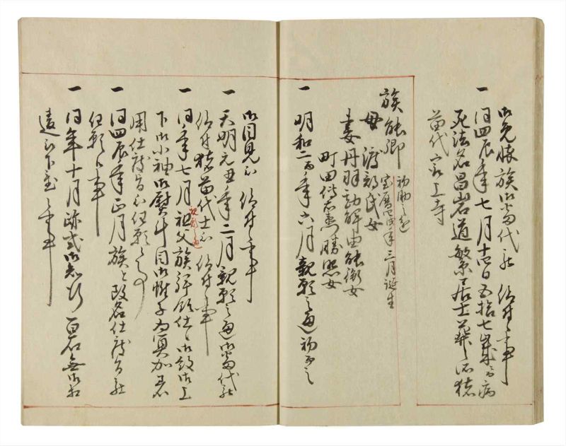 諸士系譜　巻之53　に之部4 - ページ 27