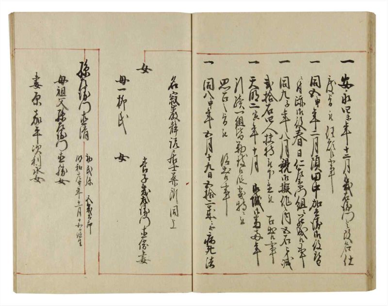 諸士系譜　巻之53　に之部4 - ページ 45