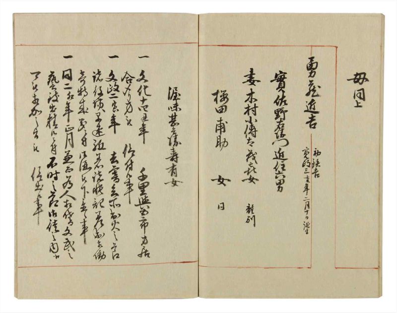諸士系譜　巻之53　に之部4 - ページ 86