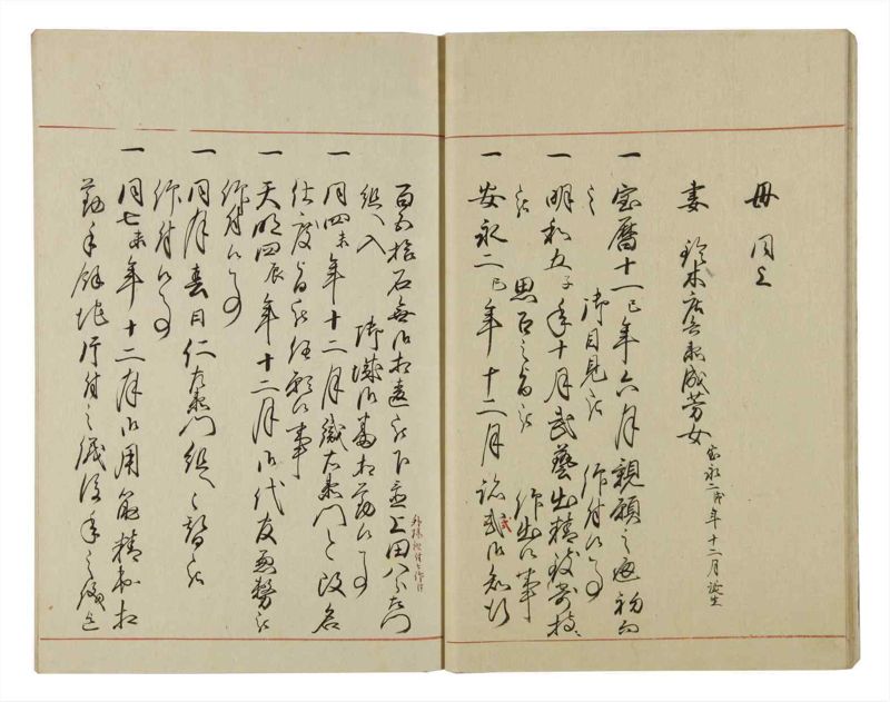 諸士系譜　巻之54　ほ之部1 - ページ 17