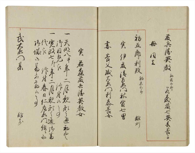 諸士系譜　巻之54　ほ之部1 - ページ 22