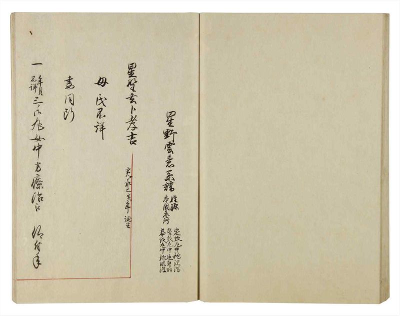 諸士系譜　巻之54　ほ之部1 - ページ 56