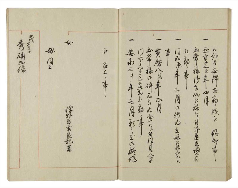 諸士系譜　巻之54　ほ之部1 - ページ 60