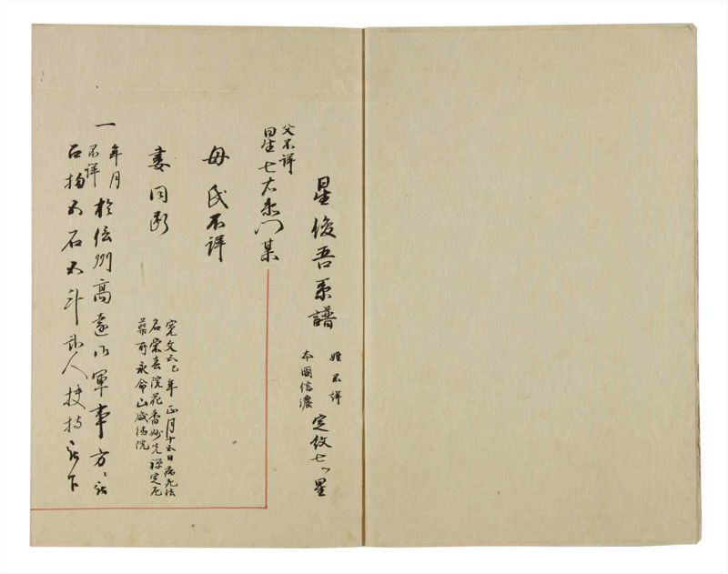 諸士系譜　巻之56　ほ之部3 - ページ 4