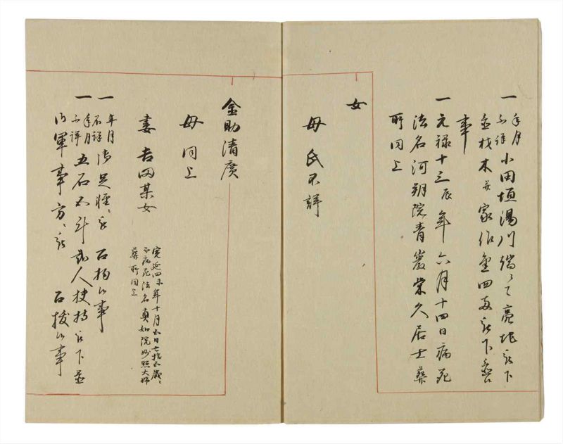 諸士系譜　巻之56　ほ之部3 - ページ 6