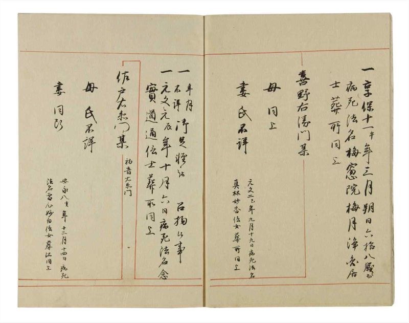 諸士系譜　巻之56　ほ之部3 - ページ 7