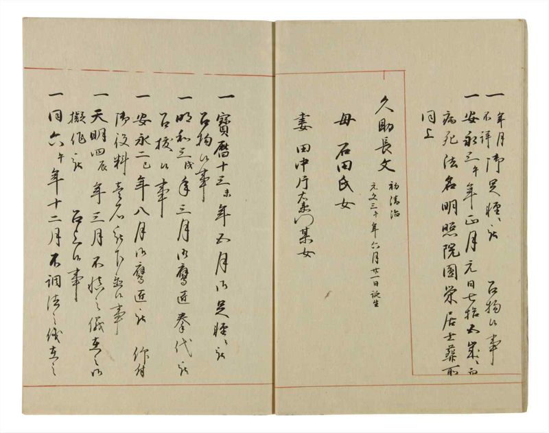 諸士系譜　巻之56　ほ之部3 - ページ 12