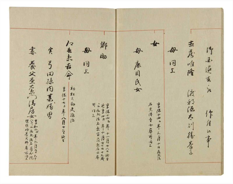 諸士系譜　巻之56　ほ之部3 - ページ 13