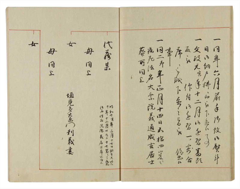 諸士系譜　巻之56　ほ之部3 - ページ 23