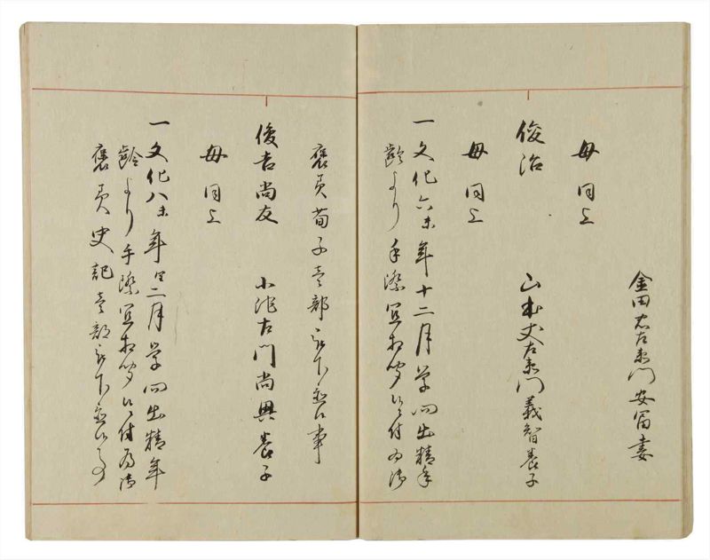 諸士系譜　巻之56　ほ之部3 - ページ 27