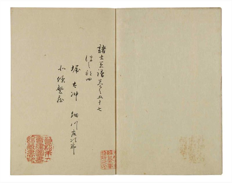 諸士系譜　巻之57　ほ之部4 - ページ 3