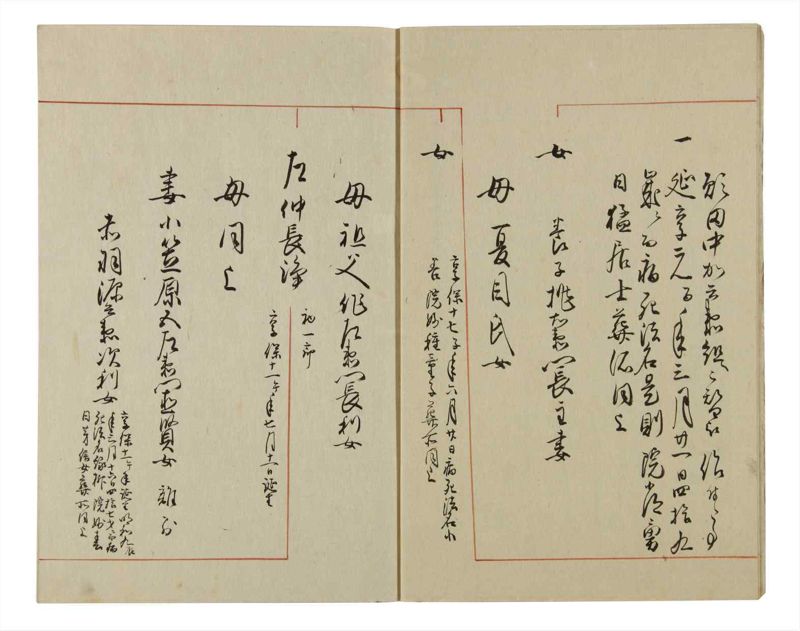 諸士系譜　巻之57　ほ之部4 - ページ 8