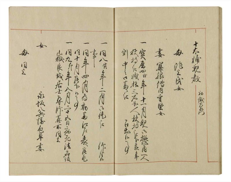 諸士系譜　巻之57　ほ之部4 - ページ 25