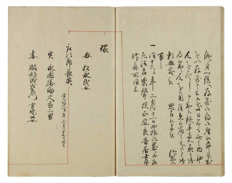 諸士系譜　巻之57　ほ之部4 - ページ 39