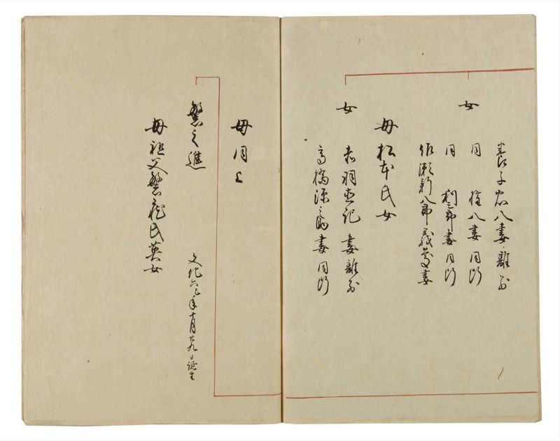 諸士系譜　巻之57　ほ之部4 - ページ 58