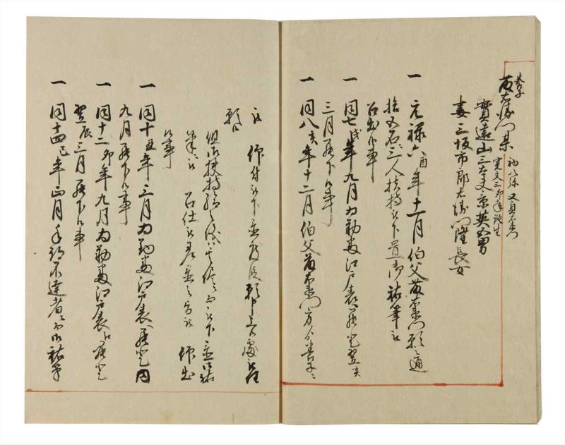 諸士系譜　巻之58　と之部1 - ページ 8