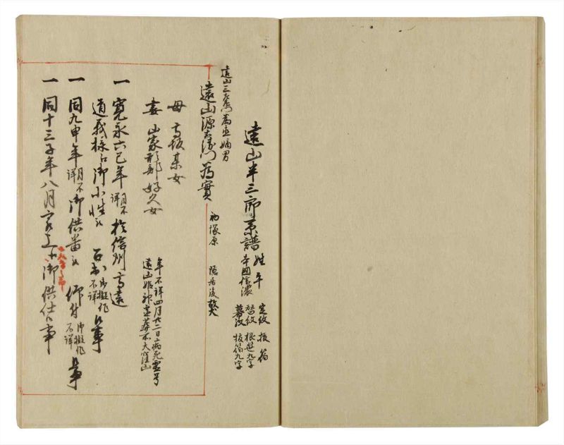 諸士系譜　巻之58　と之部1 - ページ 48
