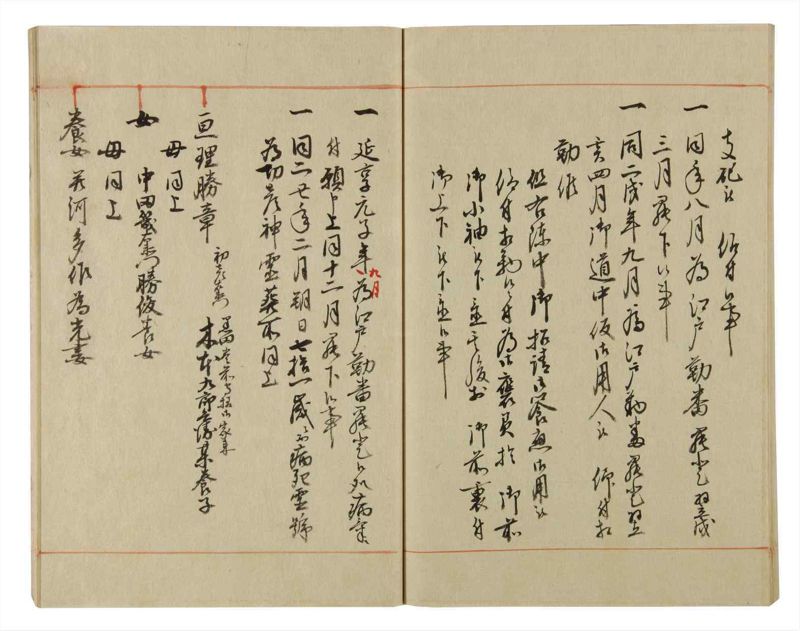 諸士系譜　巻之58　と之部1 - ページ 59
