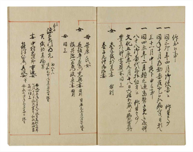 諸士系譜　巻之58　と之部1 - ページ 66