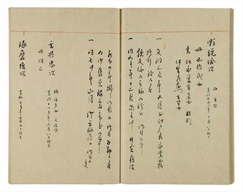 諸士系譜　巻之59　と之部2 - ページ 31