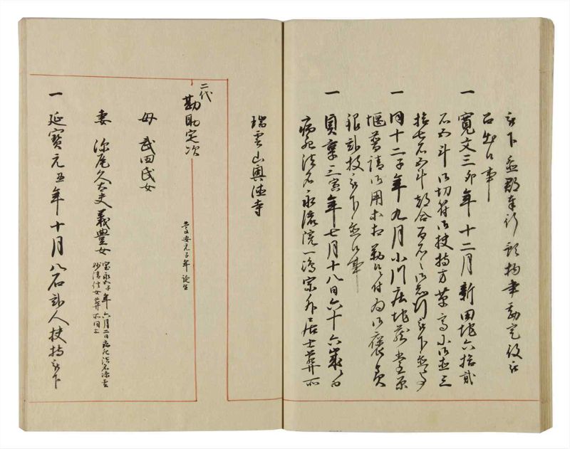 諸士系譜　巻之61　と之部4 - ページ 44