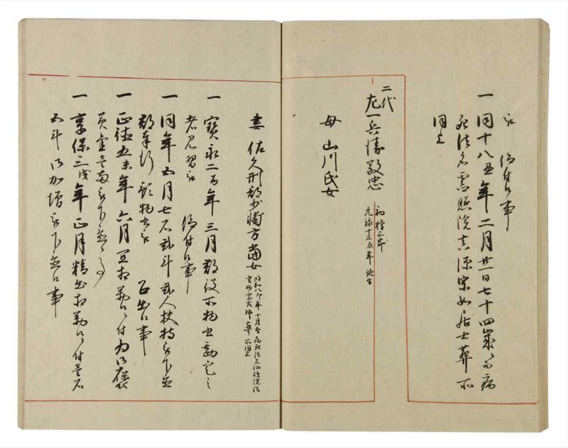 諸士系譜　巻之61　と之部4 - ページ 50