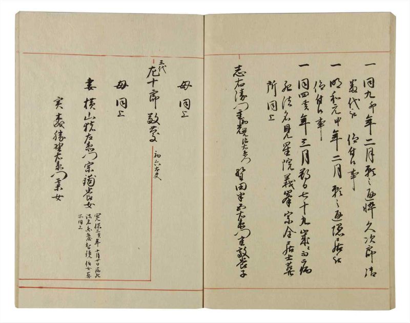 諸士系譜　巻之61　と之部4 - ページ 62