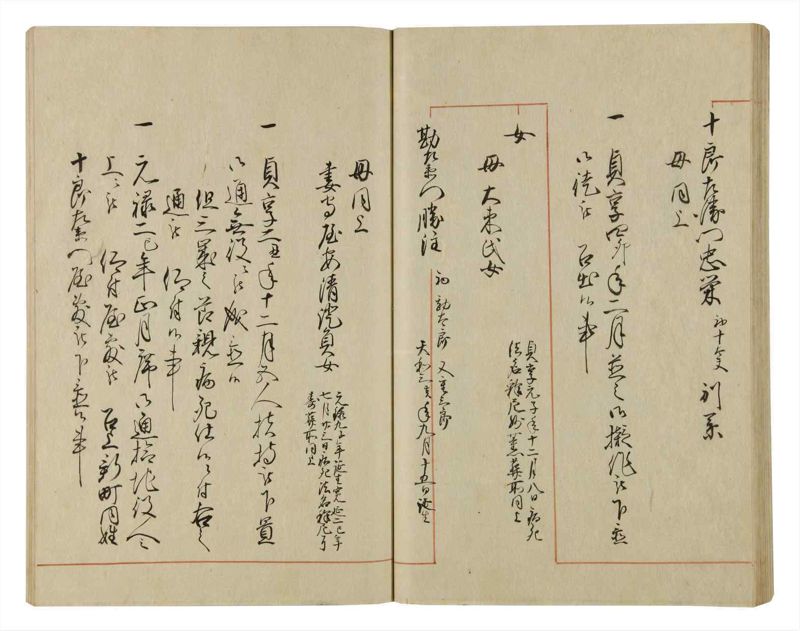 諸士系譜　巻之62　と之部5 - ページ 47