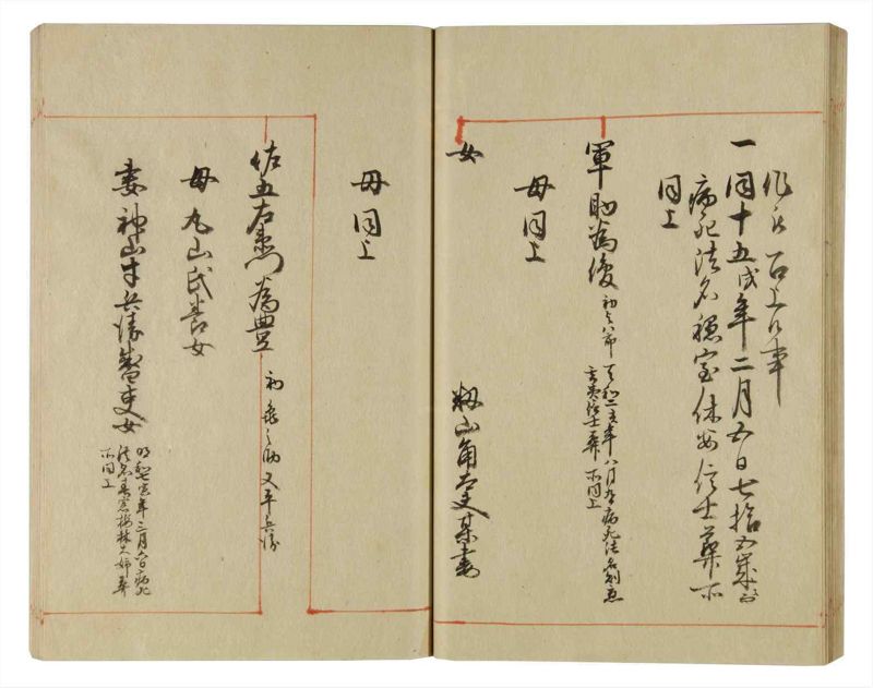 諸士系譜　巻之64　と之部7 - ページ 43