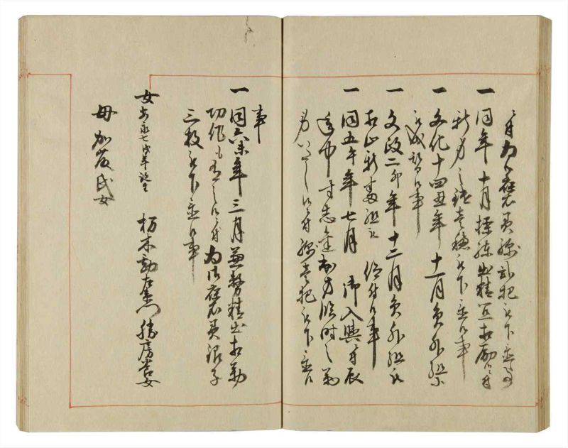 諸士系譜　巻之64　と之部7 - ページ 55