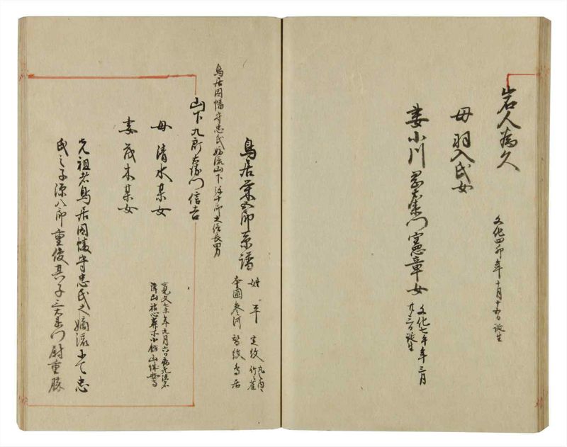 諸士系譜　巻之64　と之部7 - ページ 56