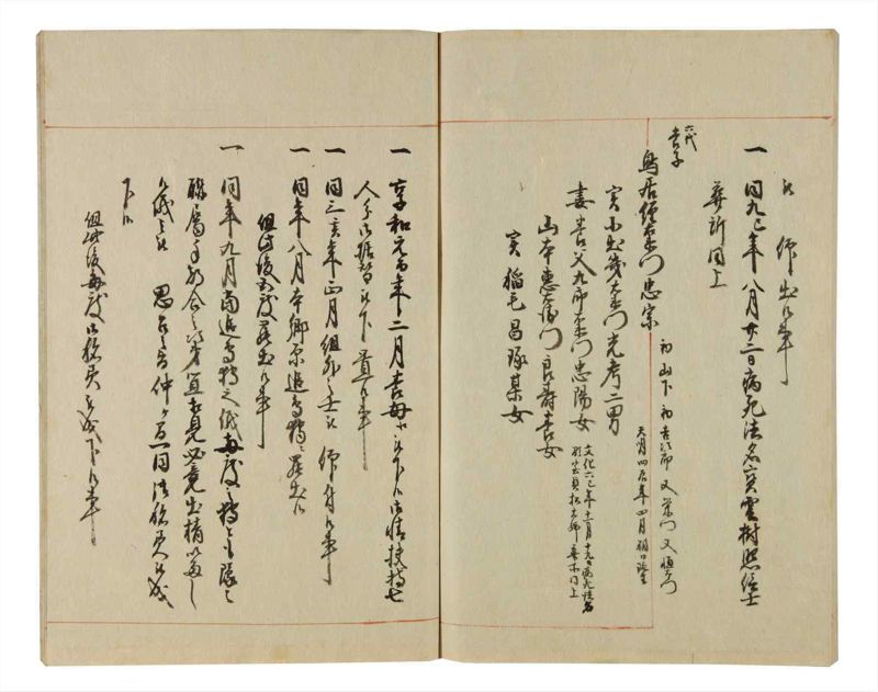 諸士系譜　巻之64　と之部7 - ページ 77