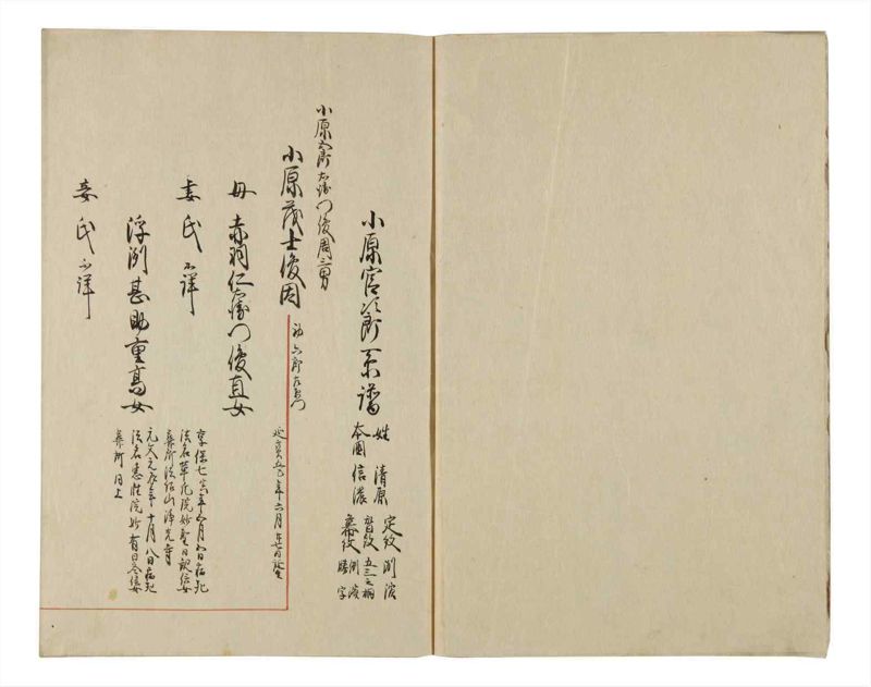 諸士系譜　巻之67　を之部1 - ページ 4