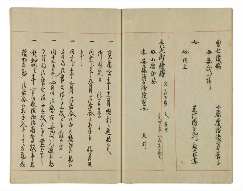 諸士系譜　巻之67　を之部1 - ページ 20