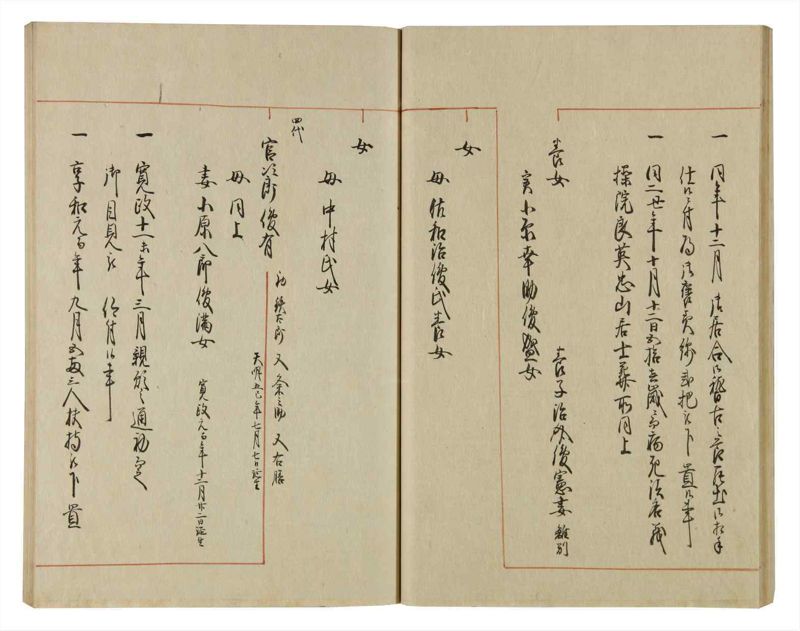 諸士系譜　巻之67　を之部1 - ページ 32