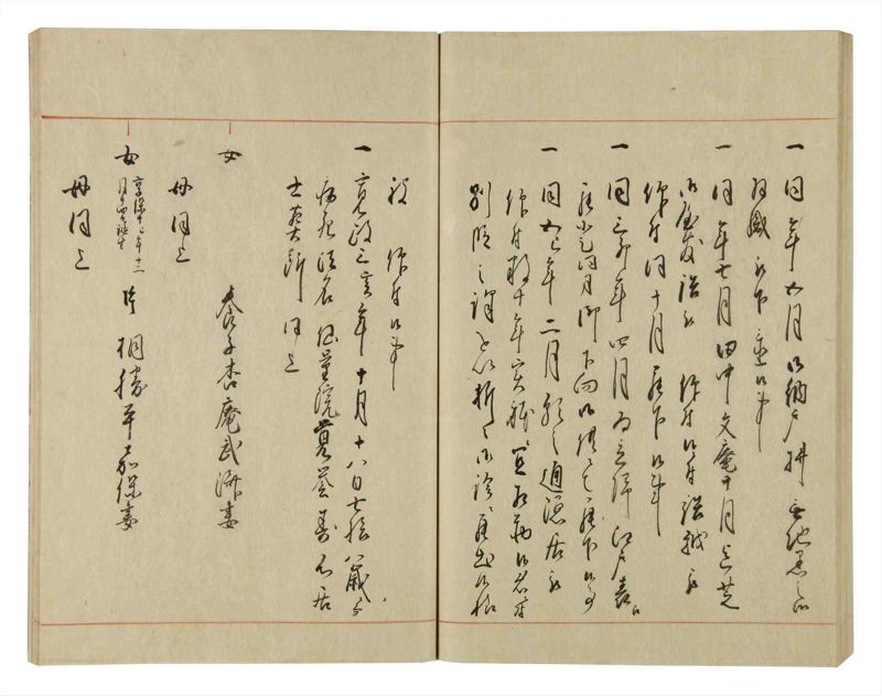 諸士系譜　巻之68　を之部2 - ページ 57