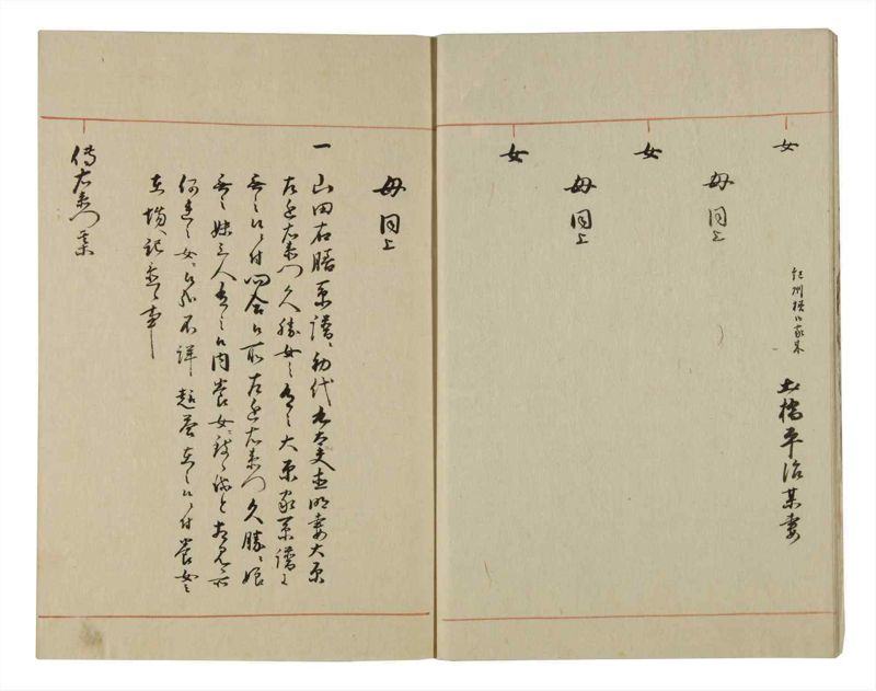 諸士系譜　巻之69　を之部3 - ページ 7