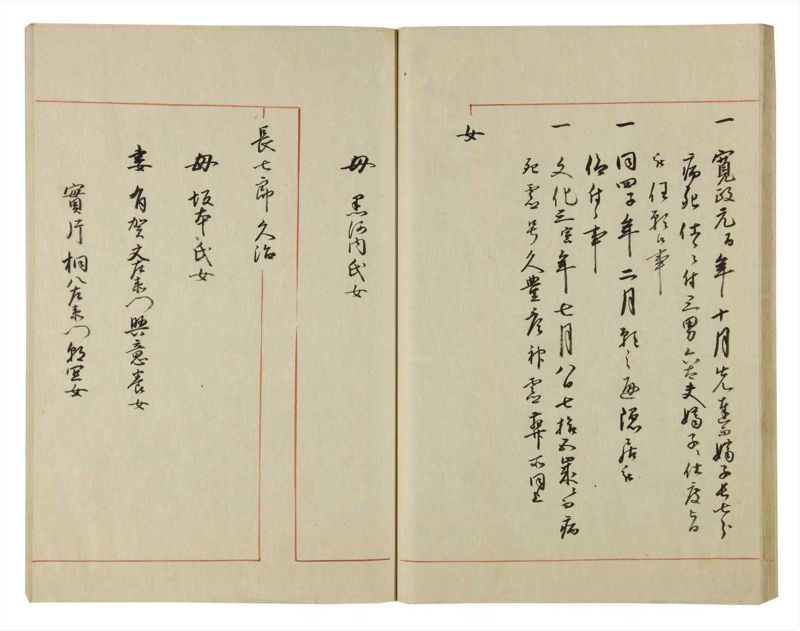 諸士系譜　巻之69　を之部3 - ページ 34