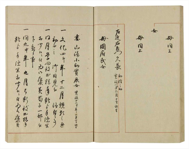 諸士系譜　巻之69　を之部3 - ページ 44