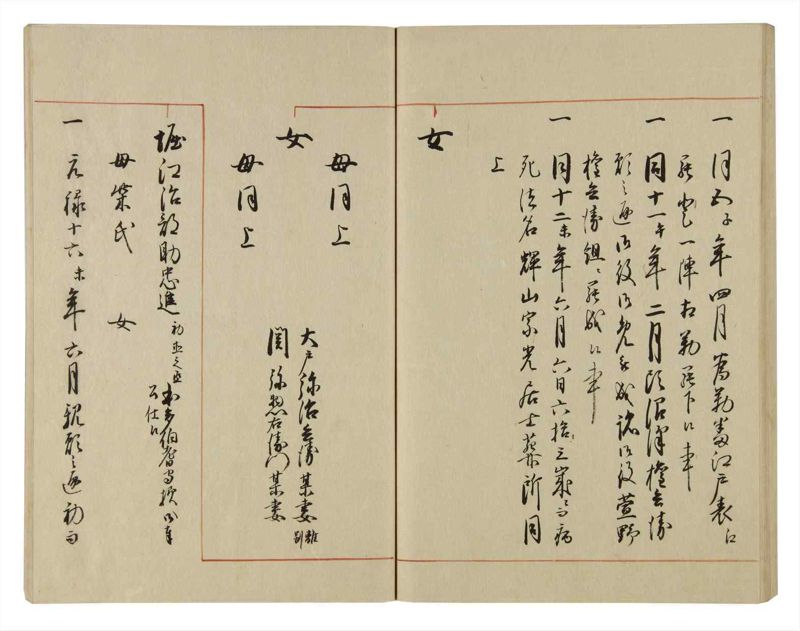 諸士系譜　巻之69　を之部3 - ページ 57