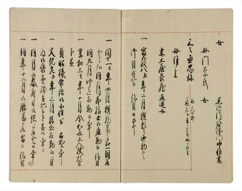 諸士系譜　巻之69　を之部3 - ページ 67