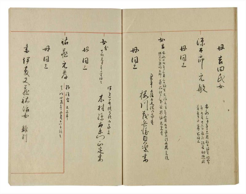 諸士系譜　巻之70　を之部4 - ページ 35
