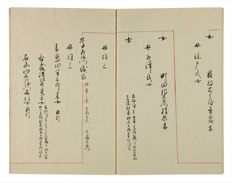 諸士系譜　巻之70　を之部4 - ページ 62