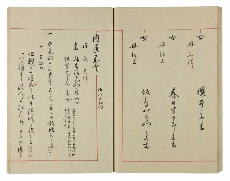 諸士系譜　巻之71　を之部5 - ページ 41