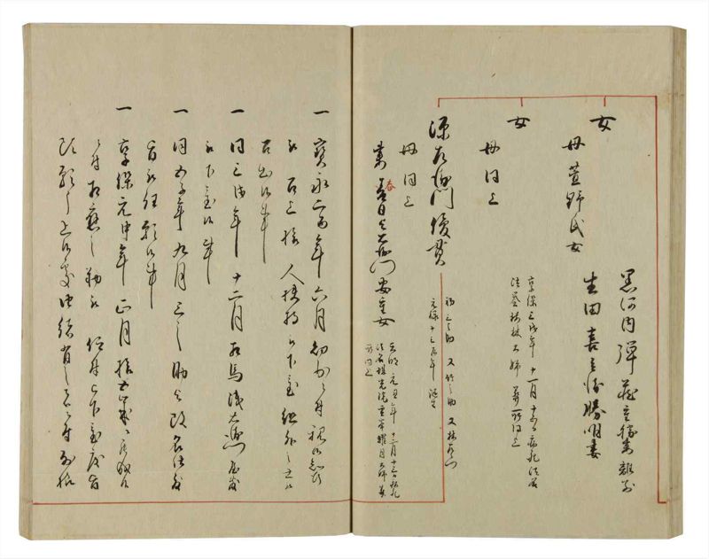 諸士系譜　巻之71　を之部5 - ページ 52